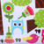 Owl Tree Height Growth Chart Wall Stickers Measure Decal Removable Kid Decor