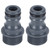 2Pcs G1/2 Male Thread Quick Connector Nipple Garden Hose Tap Nipple Adapter Irrigation Tool