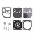 Carburetor Diaphragm Kit Gasket Metal and Paper for Zama Rb72 for Stihl Ms019 190t for Dolmar Ps34 45 340 Chainsaw