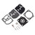 Carburetor Diaphragm Kit Gasket Metal and Paper for Zama Rb72 for Stihl Ms019 190t for Dolmar Ps34 45 340 Chainsaw