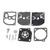Carburetor Diaphragm Kit Gasket Metal and Paper for Zama Rb72 for Stihl Ms019 190t for Dolmar Ps34 45 340 Chainsaw
