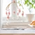 Baby Crib Mobile Wooden Wind Chime Felt Ball Hanging Bed Bell Baby Mobile Wooden Ornament Nursery Decor for Girls Boys