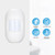 eWeLink PIR Wireless PIR Motion Sensor RF 433Mhz Dual Infrared Detector Anti-theft Alarm Sensor Smart Home Automation Security Alarm System Work with Alarm Host or RF Bridge 433