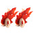 2Pcs Innovative Napkin Holder Simulation Napkin Ring for Halloween Thanksgiving Home DecorationMaple Pumpkin