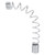 Pull Down Faucet Short Spring Stainless Steel High Pressure Rinse Sprayer Accessory