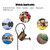 Watering Can Lights Metal Solar Stakes Lights LED Solar Landscape Lights IP65 Waterproof Outdoor  Kettle Lantern Stake Light for Garden Pathway Walkway Lawn Backyard Security Landscape Lamp