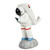 Astronaut Phone Holder Resin Unique Design Secure Support Spaceman Cell Phone Holder for Phone Tablet Standing 7x9.6x13.2cm
