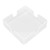 Acrylic Napkin Holder Square Elegant Clear Tabletop Tissue Dispenser for Kitchen Restaurant Bar