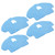 4pcs Mop Cloths Replacement Fit for Deebot Ozmo 930/610 Robotic Vacuum Cleaner