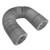 8m PVC Double Layer Aluminum Foil Flexible Ducting Exhaust Hose Pipe for Kitchen Ventilation