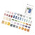 Vintage Scrapbook Paper Stickers Vintage Style Label Stickers Set for Students Offices Families