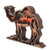 Animal Statue Figurine Boxwood Wooden Ornament Home Decoration Present for Bedroom Office Camel
