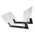 Record Rack Classic Album Collection Durable Lightweight Durable Record Storage Shelf for Home