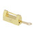 Golden Vintage Padlock Mini Brass Retro Decoration Lock for Wooden Box Cabinet Home