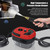 2500W Portable Handheld Steam Cleaner High Temperature Pressurized Steam Cleaning Machine with Brush Heads for Kitchen Furniture Bathroom Car
