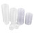 50Pcs Disposable Plastic Clear Sauce Chutney Cups Boxes With Lid Food Takeaway Hot (1oz)