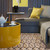 Hexagonal Imitation Wood Grain Ceramic Tile Stickers Waterproof Non-Slip Floor Sticker Decoration