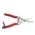 Elbow Pruning Shears Incisive Stainless Steel Blade Plastic Handle Red Hand Pruner for Gardening