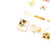 40 Sheets Flower Stickers Versatile Vibrant Colors Cute Design Deco Stickers for DIY Handbook Journals Type 2