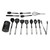14Pcs Silicone Cooking Utensils Set Comfortable Handle Insulation Kitchen Utensils Set for Home Restaurant