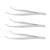 10PCS Stainless Steel Tweezer Curved Nippers Tools DIY Succulent Gardening Tools