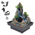 Rockery Stream Tabletop Fountain with Atomizer Pump for Home Office Bedroom Desk DecorationEU Plug 220V