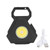 COB Keychain Flashlight Small 7 Light Modes USB Charging Pocket Light with Folding Stand Bottle Opener Magnet Base