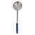 Sauce Spoon Pizza Multipurpose Food Grade Stainless Steel Spread Measuring Spoon for Kitchen Cooking Blue 8oz (Scoop Without Holes)