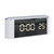 LED Alarm Clock Household Multifunctional Touch Screen Alarm Clock Indoor Temperature Meter Thermometer with USB Cable