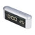 LED Alarm Clock Household Multifunctional Touch Screen Alarm Clock Indoor Temperature Meter Thermometer with USB Cable