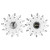 Wall Clock Iron Art Metal Clock Living Room Wall Clock Home Interior Decoration Artwork