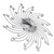 Wall Clock Iron Art Metal Clock Living Room Wall Clock Home Interior Decoration Artwork