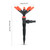 Garden Sprinkler 360°Automatic Rotating Lawn Sprinklers Water Sprinkler for Lawn Yard Garden Watering System