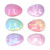 Dinosaur Egg Shaped Essential Oil Bath Salt Ball Plant Extract Bubble Bath Soap for Kids 120gx6