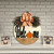 Halloween Door Decoration Wreath Pumpkin Door Decoration Fall Door Hanger with Welcome Signs