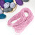 1.5mm 100m Elastic Stretch Round Beading Cord String Rope for DIY Jewelry MakingLight Pink