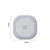 Sewer Floor Drain Net With Suction Cup Shower Drain Hair Cover Kitchen Bathroom Floor Drain PadGray