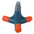 G1/2in Male Thread DN15 Rotating Garden Water Sprinkler Lawn Watering Irrigation Tool