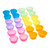 24Pcs Baking Cups Reusable Silicone Cake Cups Non Stick Baking Cups