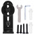 Adjustable Stay Roller Floor Guide Barn Door Floor Guide Stay Roller(Spraying Black)