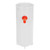 Lamb Milk Feeder Bottle 800ML Scale Accurate Quantitative Small Animal Calf Goat Pacifier Feeder Milk Bottle with Hand Grip White