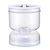 27oz Pickle Jar with Strainer Flip Leakproof Airtight Lid Hourglass Pickle Juice Separator Jar from Wet and Dry for Olives / Gherkins or Sliced Pickles