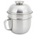 Stainless Steel Fast Food Bowl DoubleLayer Lunch Box Instant Noodle Soup Cup with Lid