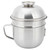 Stainless Steel Fast Food Bowl DoubleLayer Lunch Box Instant Noodle Soup Cup with Lid