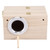 12x12x19.5cm Wooden Bird House Pet Warm Incubation Breeding Box for Birds Breeding Use
