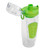 Fruit Infuser Water Bottle Anti Slip Grip Flip Top Lid Infused Water Bottles for Women Men Leakproof Water Infusion Bottle Green