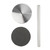 Durable Stainless Steel Roll Paper Holder Paper Towel Hanging Storage Rack for Bathroom