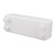 Retractable Clothesline Wall Mounted Heavy Duty Thickened Stainless Steel Double Laundry Line for Balcony Hotel 13.8ft White