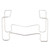 Coffee Drip Bag Holder Portable Holder for Coffee Filter Paper Bags for Home Kitchen Cafe Bar