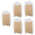 5 Bags Collagen Protein Casings 22mm Diameter Collagen Casings Skins for Making Smoked Roast Sausage Hot Dog